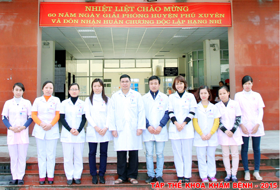 Khoa Khám bệnh – Bệnh viện đa khoa huyện Phú Xuyên